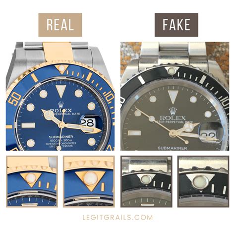 how to spot a fake rolex submariner blue|insider secrets rolex submariner.